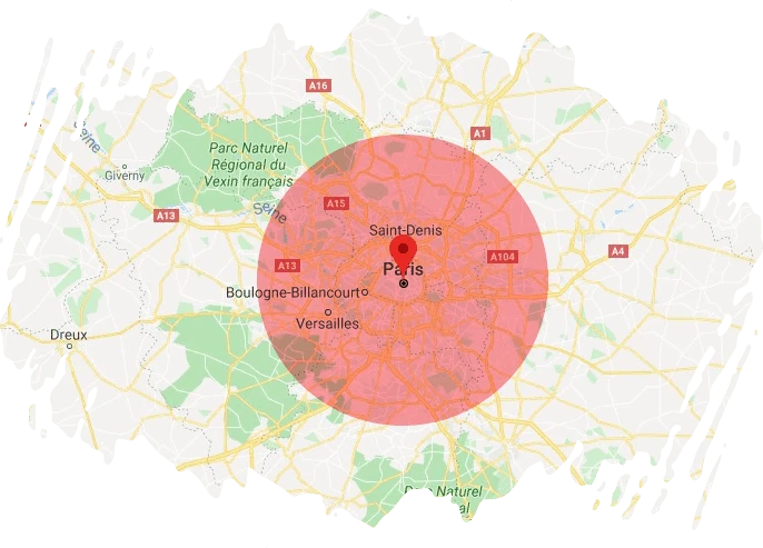 Zone d'intervention